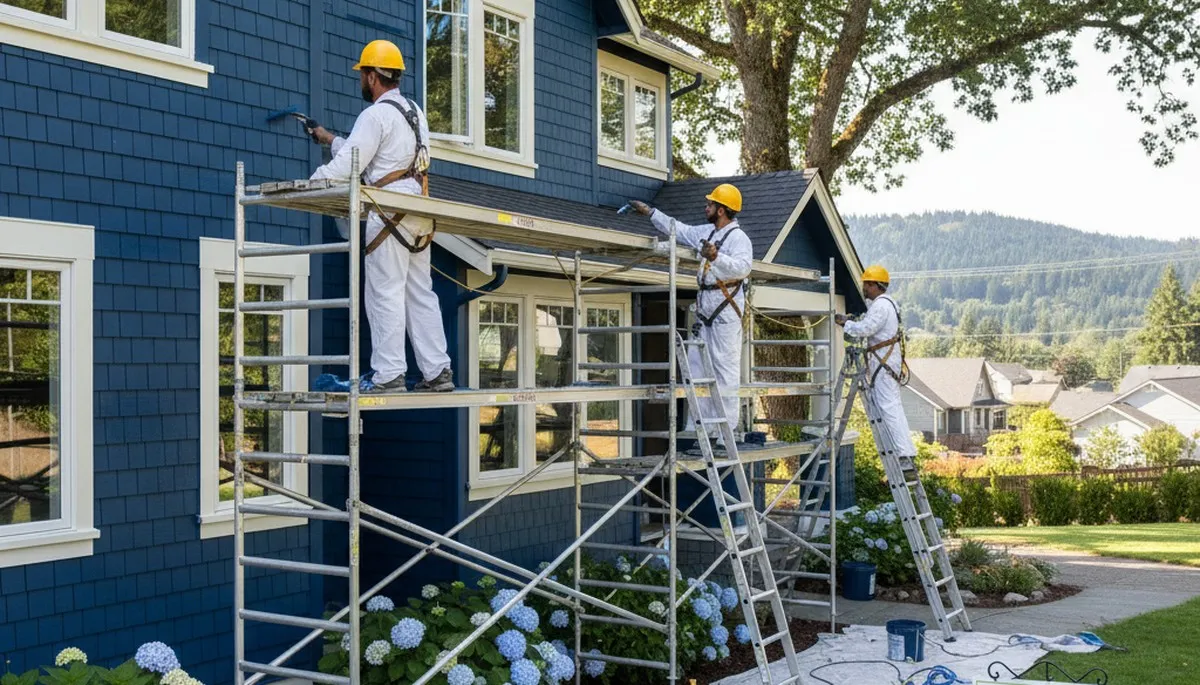 Exterior painting contractor in Portland, OR serving homes and businesses