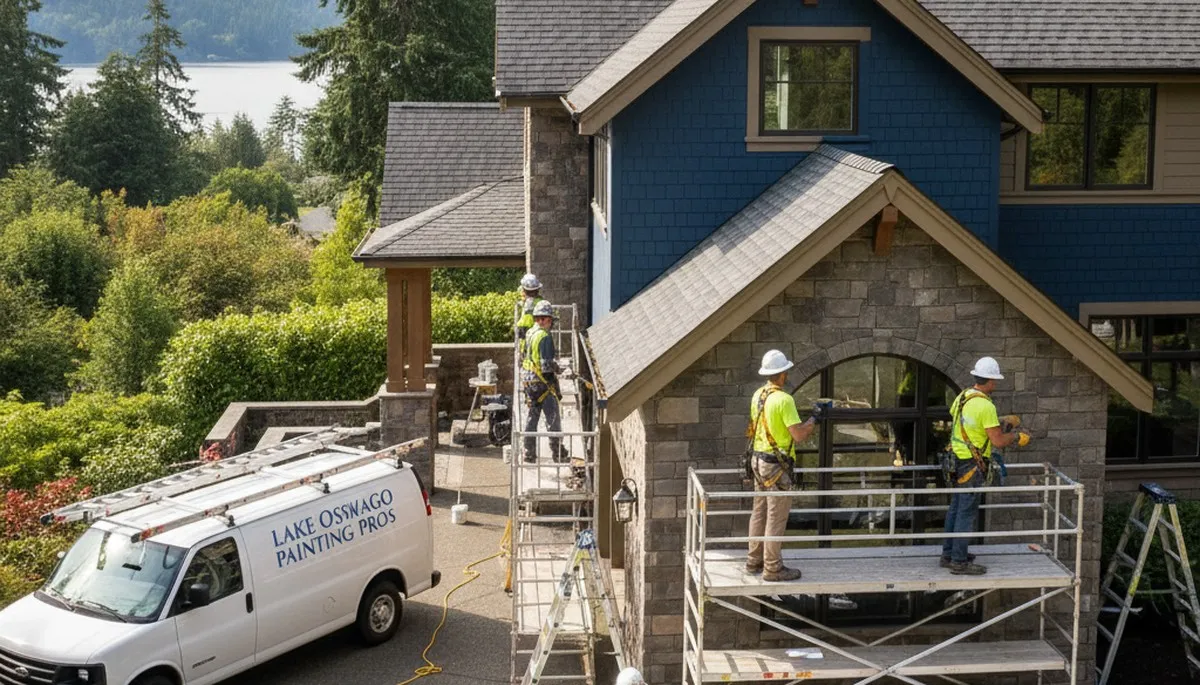 Exterior painting contractor serving Portland, OR for residential and commercial homes