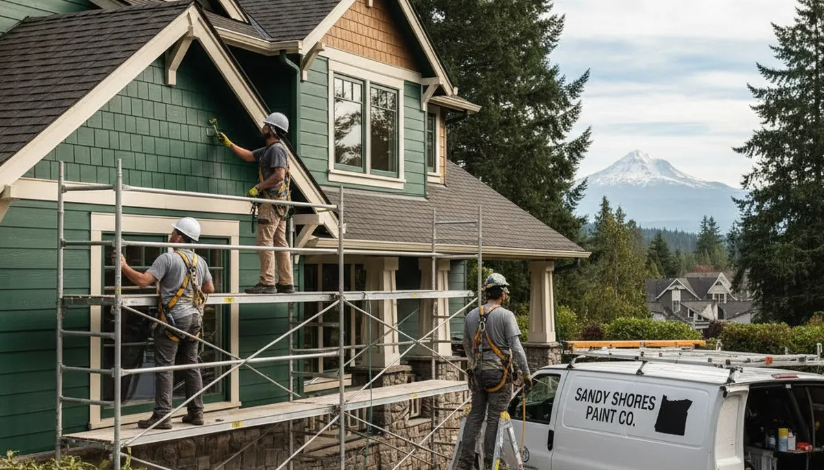 Exterior painting services in Portland, OR for residential and commercial properties