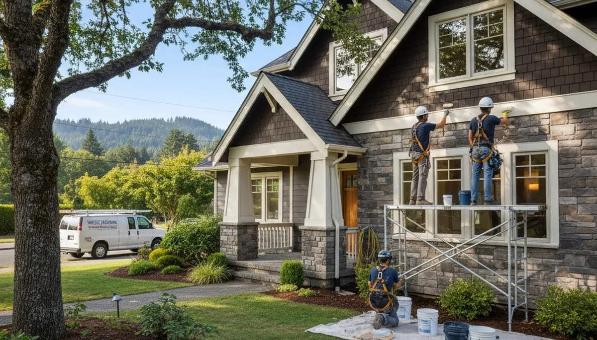 Exterior painting service in Portland, OR for homes and businesses